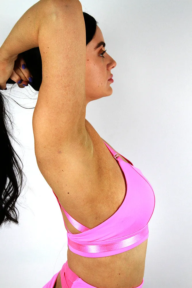 Hamilton Sports Bralette – HOT PINK
