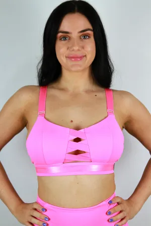 Hamilton Sports Bralette – HOT PINK