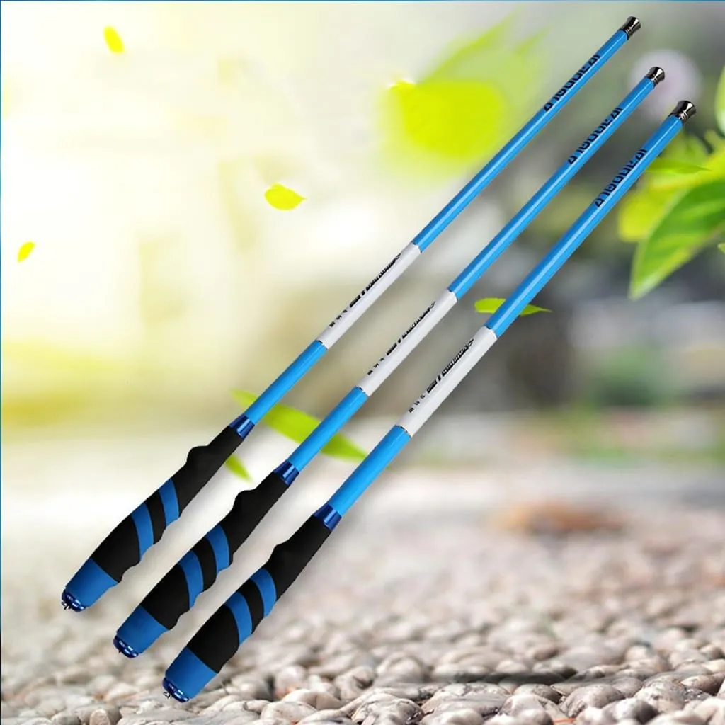 High Carbon Fishing Poles 3.6m/12FT 4.5m/15FT 5.4m/18FT 6.3m/21FT Hand Pole Fishing Rod Ultra Hard Super Light Telescopic Rod Stick (Size : 4.5m/15FT)
