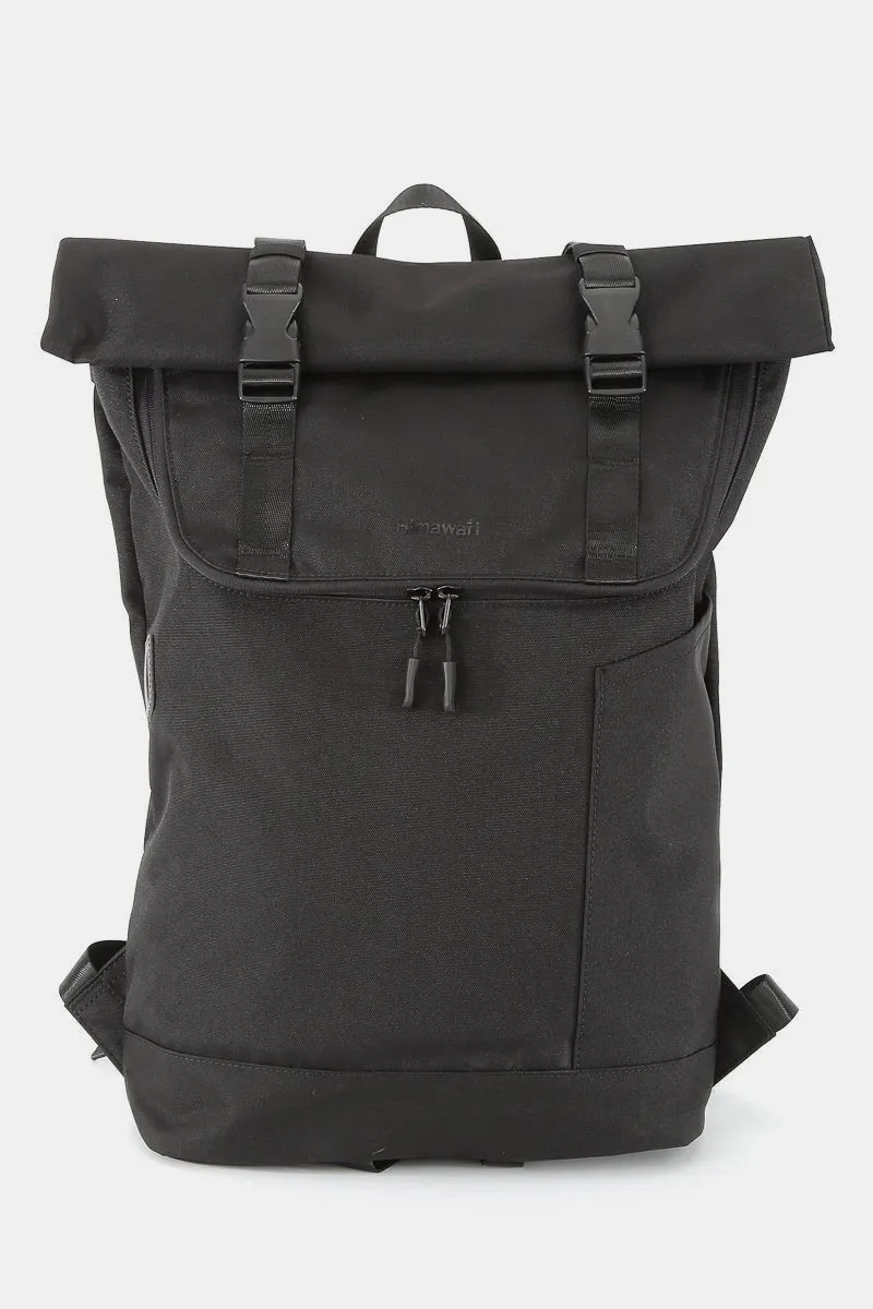 Himawari Contrast Waterproof Canvas Backpack