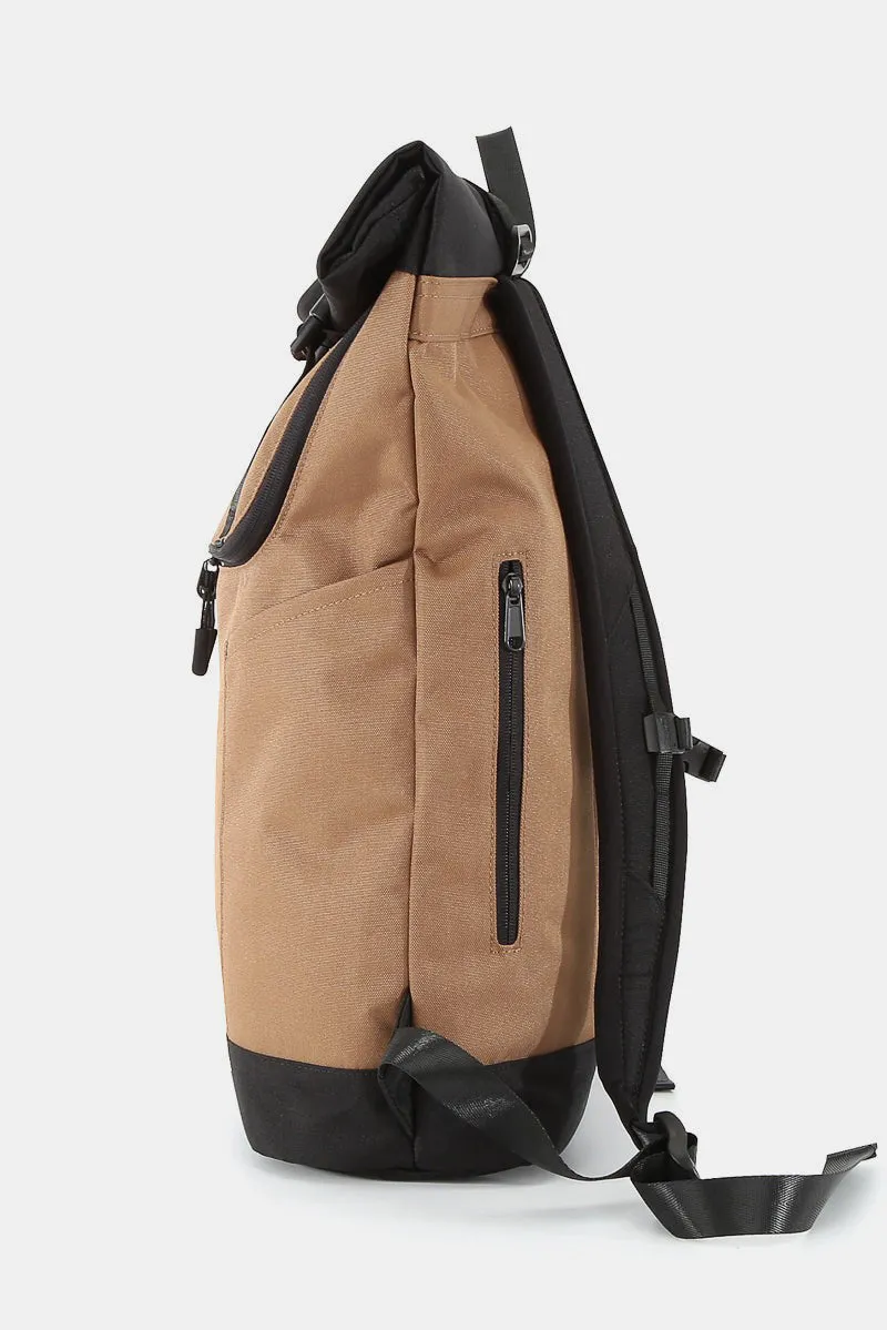 Himawari Contrast Waterproof Canvas Backpack