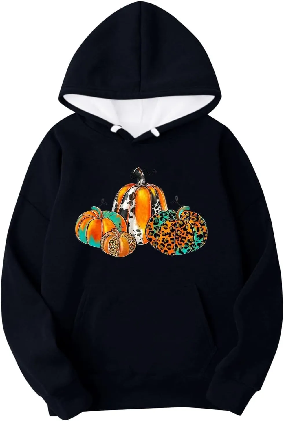 Hoodie Back Fashion Hoodie Printed Pocket Hoodie Jack Lantern Sweatshirt Horror Hoodies For Men Skeleton Skeleton