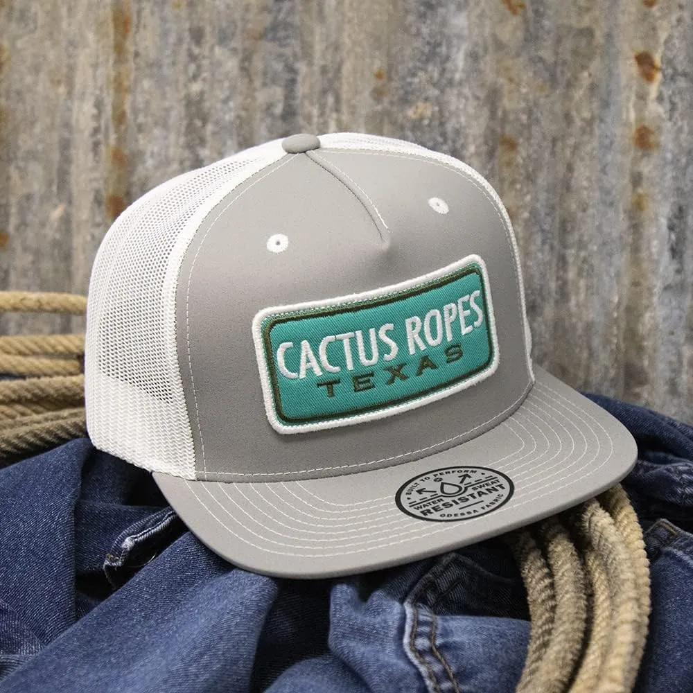 HOOEY Cactus Ropes Adjustable Snapback Trucker Mesh Back Hat