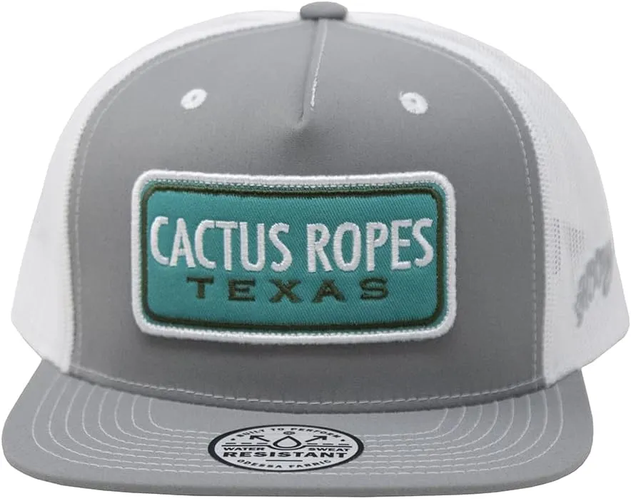 HOOEY Cactus Ropes Adjustable Snapback Trucker Mesh Back Hat