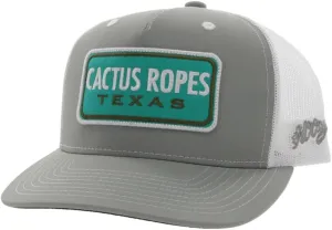 HOOEY Cactus Ropes Adjustable Snapback Trucker Mesh Back Hat