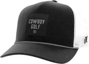 HOOEY Cowboy Golf Adjustable Snapback Trucker Mesh Back Hat