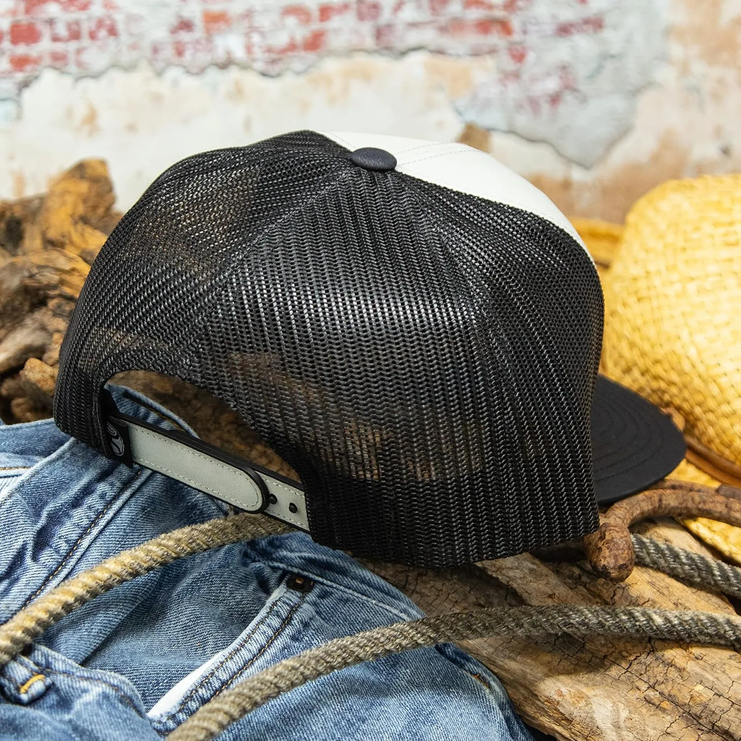 HOOEY Liberty Rope Adjustable Trucker Hat
