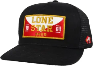 HOOEY Lone Star Beer Patch Adjustable Snapback Hat