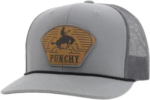HOOEY Men's Cavvy Punchy Adjustable Snapback Hat