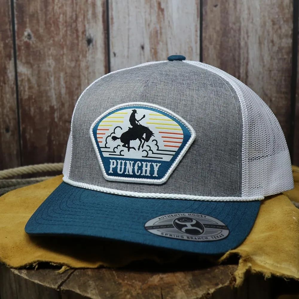HOOEY Men's Cavvy Punchy Adjustable Snapback Hat