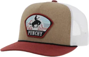 HOOEY Men's Cavvy Punchy Adjustable Snapback Hat