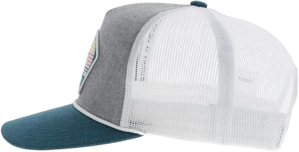 HOOEY Men's Cavvy Punchy Adjustable Snapback Hat