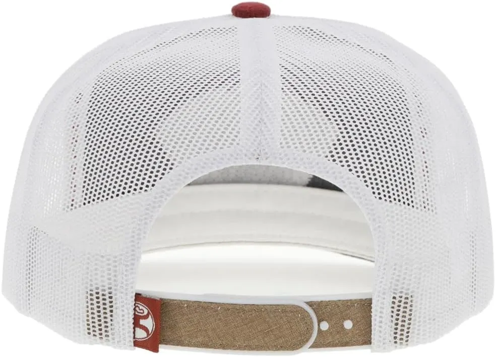 HOOEY Men's Cavvy Punchy Adjustable Snapback Hat