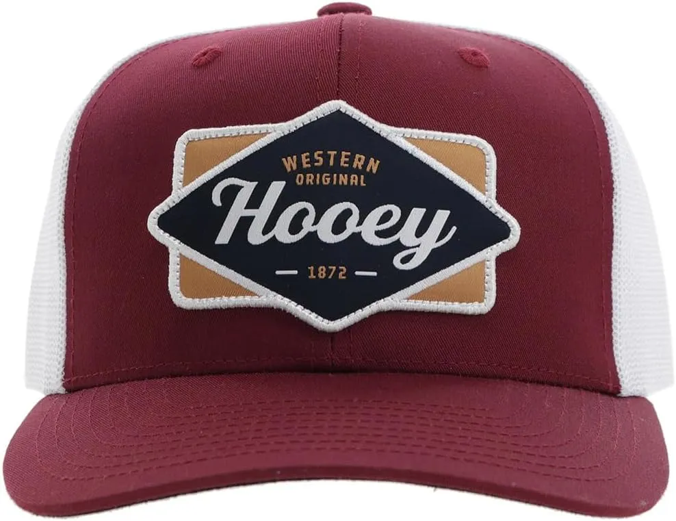 HOOEY Men's Diamond Adjustable Snapback Hat