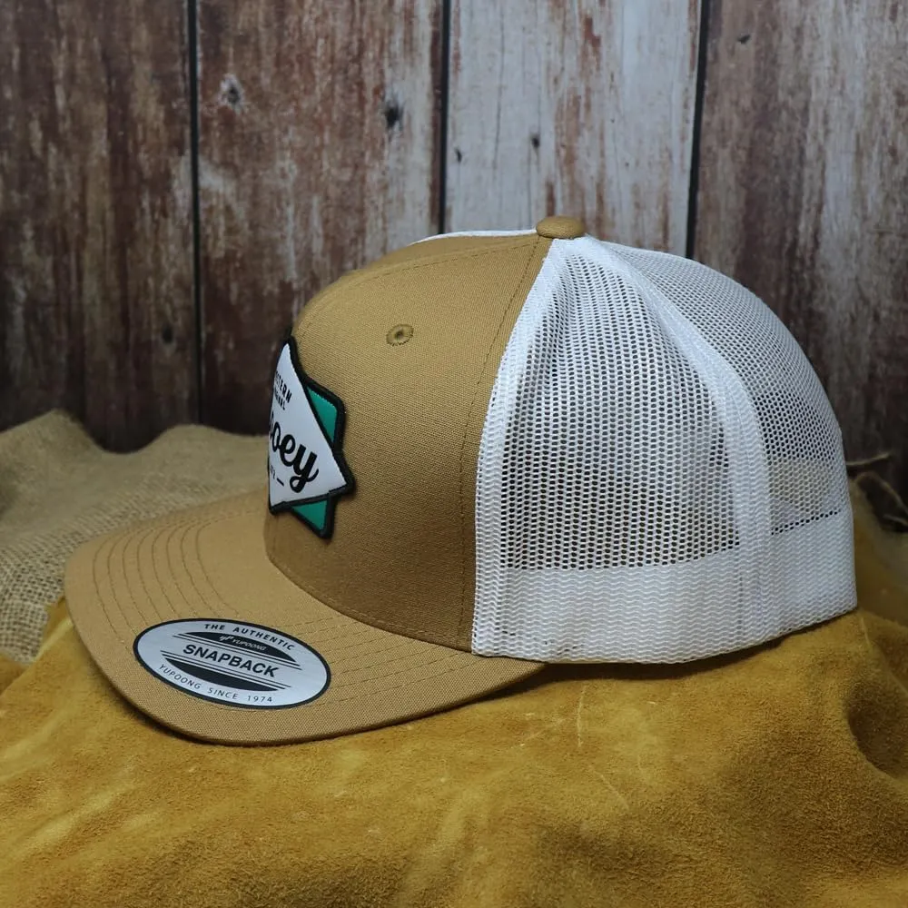 HOOEY Men's Diamond Adjustable Snapback Hat