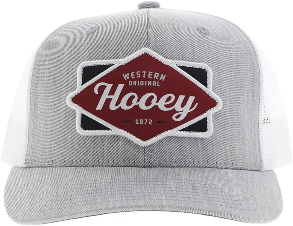 HOOEY Men's Diamond Adjustable Snapback Hat