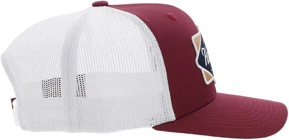 HOOEY Men's Diamond Adjustable Snapback Hat