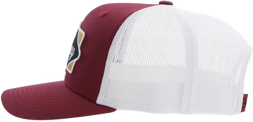 HOOEY Men's Diamond Adjustable Snapback Hat