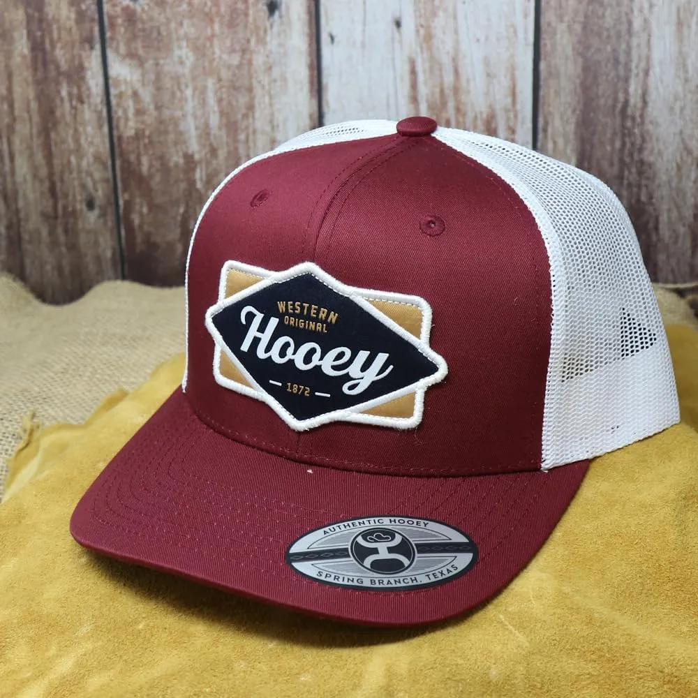HOOEY Men's Diamond Adjustable Snapback Hat