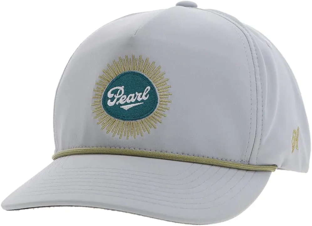 HOOEY Men’s “Pearl” Adjustable Hat with Circle Patch