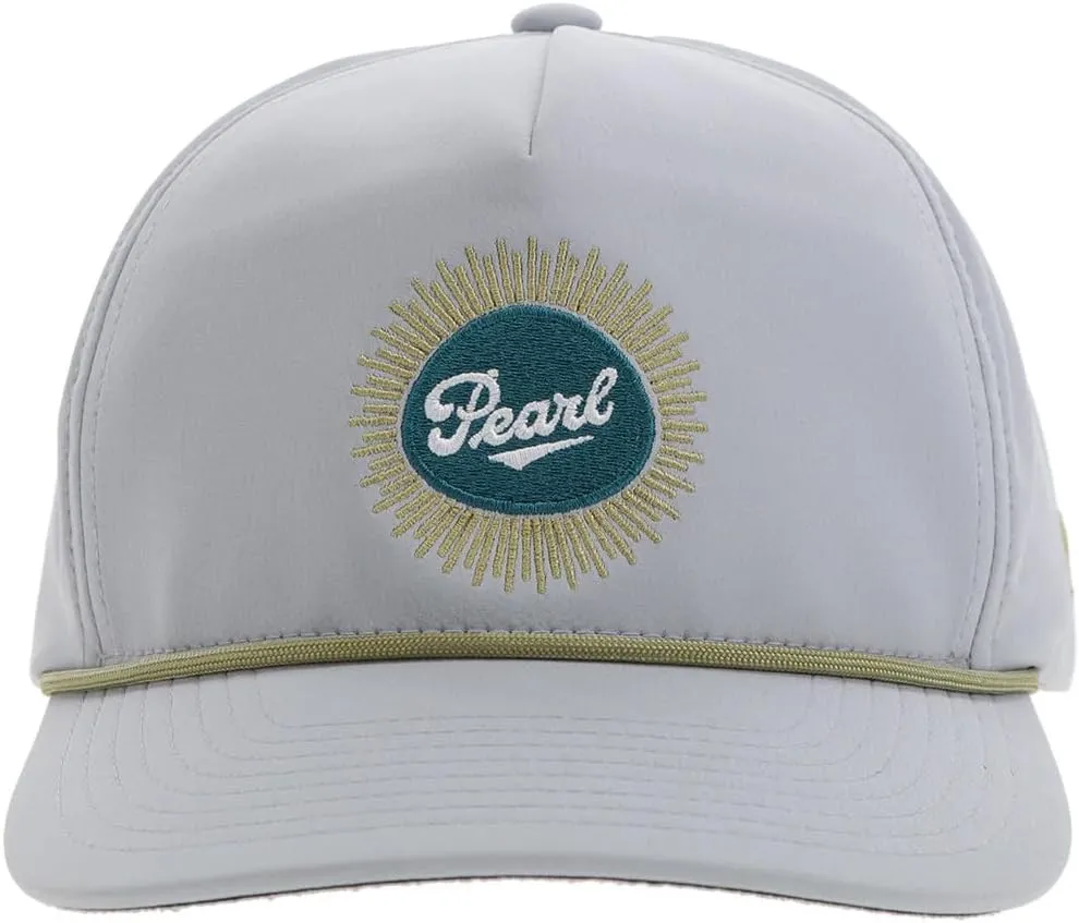 HOOEY Men’s “Pearl” Adjustable Hat with Circle Patch