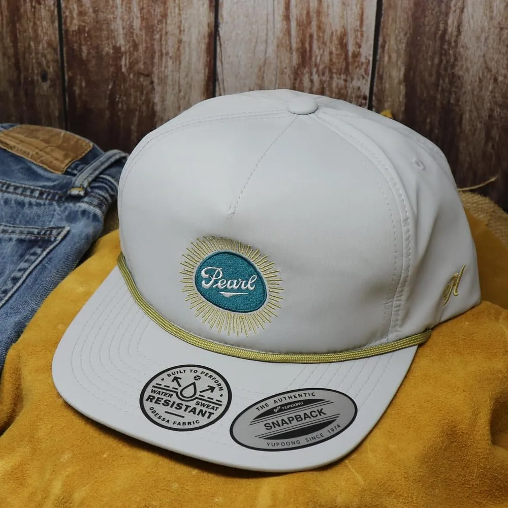 HOOEY Men’s “Pearl” Adjustable Hat with Circle Patch