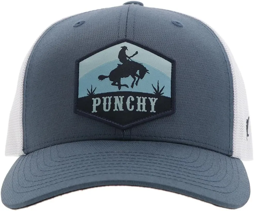 HOOEY Men's Ranchero Punchy Adjustable Snapback Hat