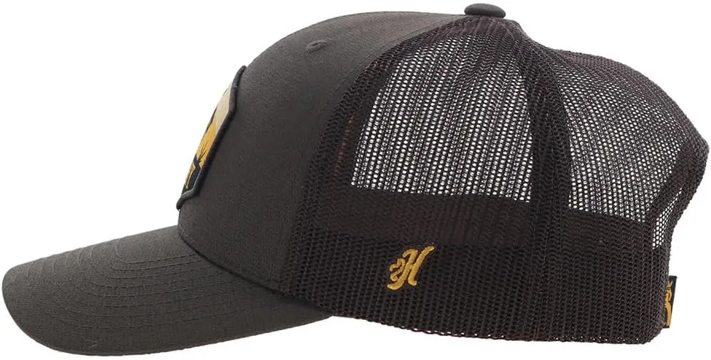 HOOEY Men's Ranchero Punchy Adjustable Snapback Hat