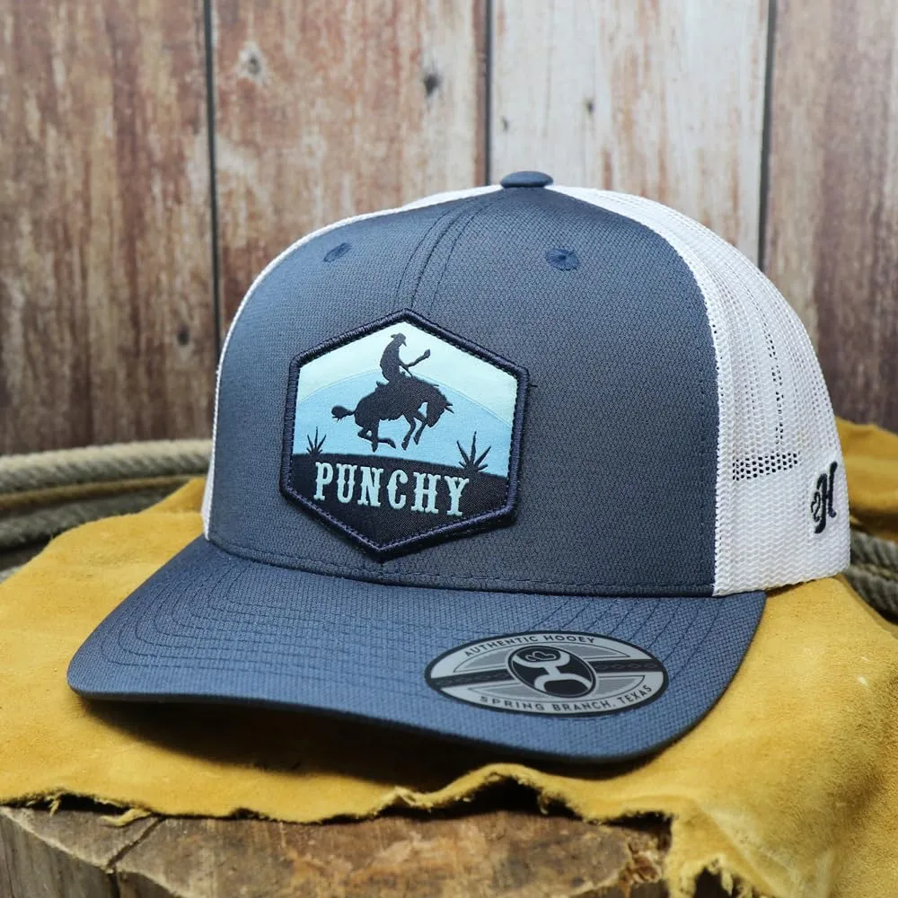 HOOEY Men's Ranchero Punchy Adjustable Snapback Hat