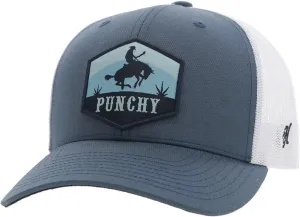 HOOEY Men's Ranchero Punchy Adjustable Snapback Hat