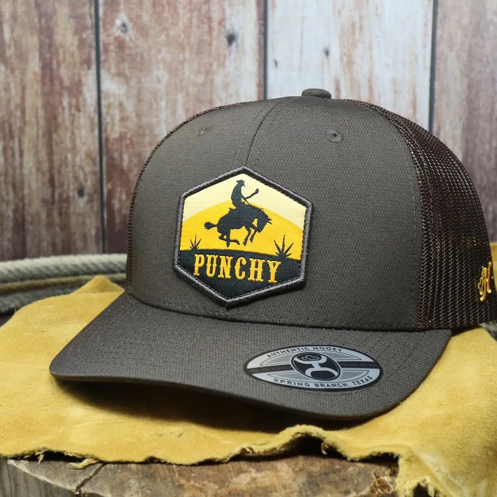 HOOEY Men's Ranchero Punchy Adjustable Snapback Hat