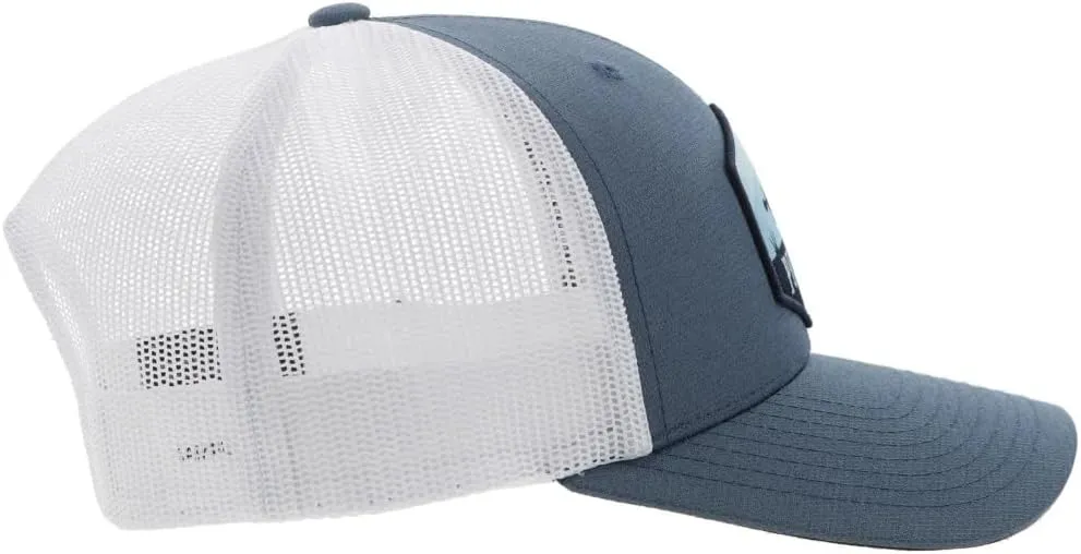 HOOEY Men's Ranchero Punchy Adjustable Snapback Hat