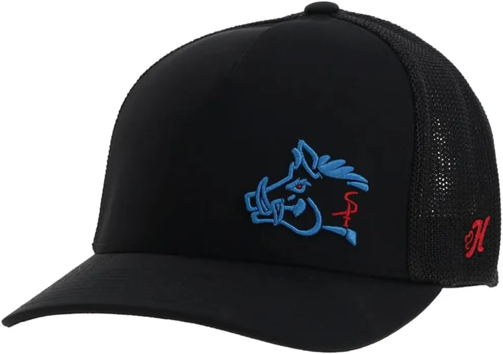 HOOEY Men's Sniper Pig Adjustable Snapback Hat