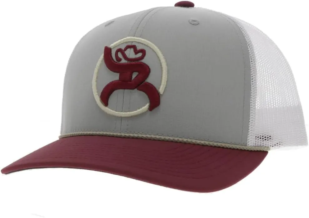 HOOEY Men’s Strap Roughy Adjustable Snapback Hat