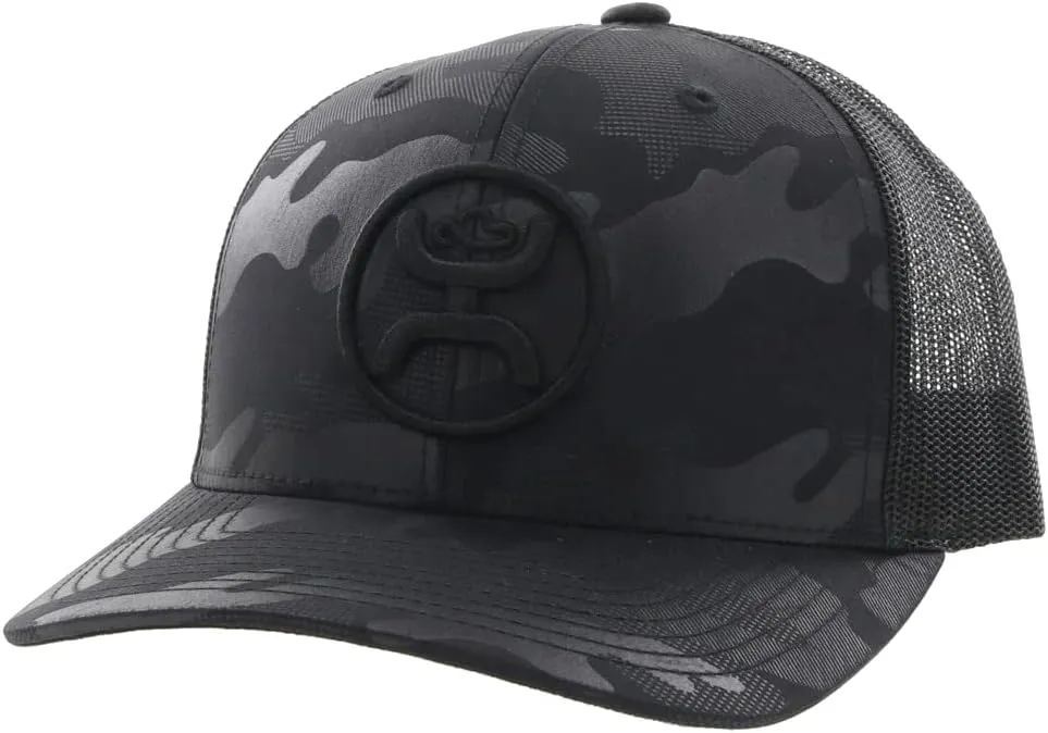 HOOEY O Classic 6-Panel Adjustable Trucker Hat w/Logo