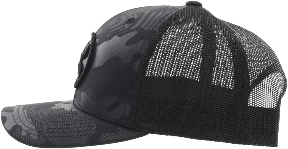 HOOEY O Classic 6-Panel Adjustable Trucker Hat w/Logo