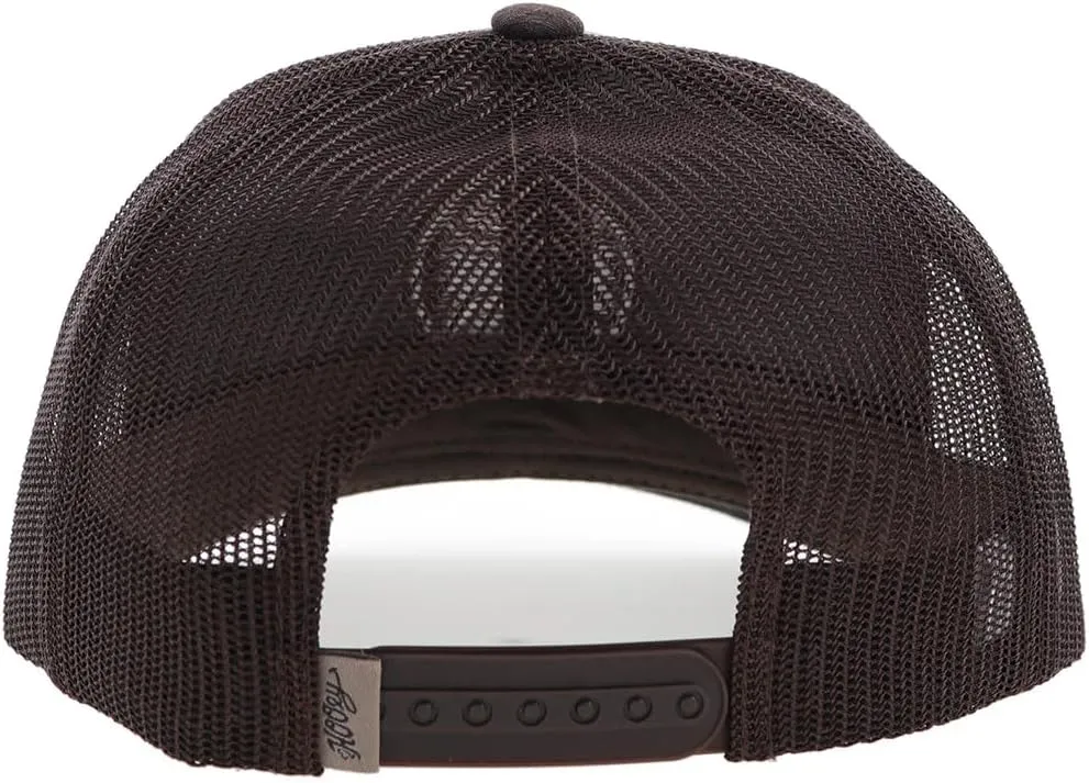 HOOEY Primo Adjustable Snapback 6-Panel Mesh Trucker Back Hat