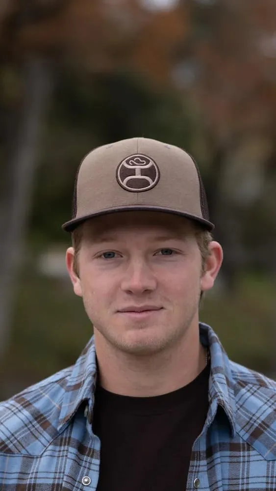 HOOEY Primo Adjustable Snapback 6-Panel Mesh Trucker Back Hat