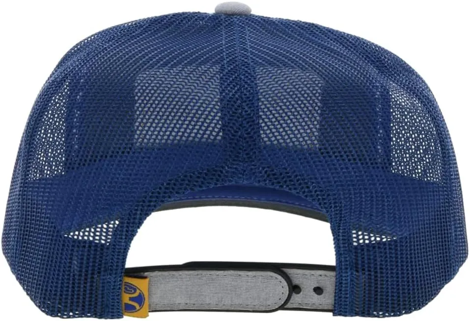 HOOEY Rank Stock Adjustable Snapback Mesh Back Trucker Hat