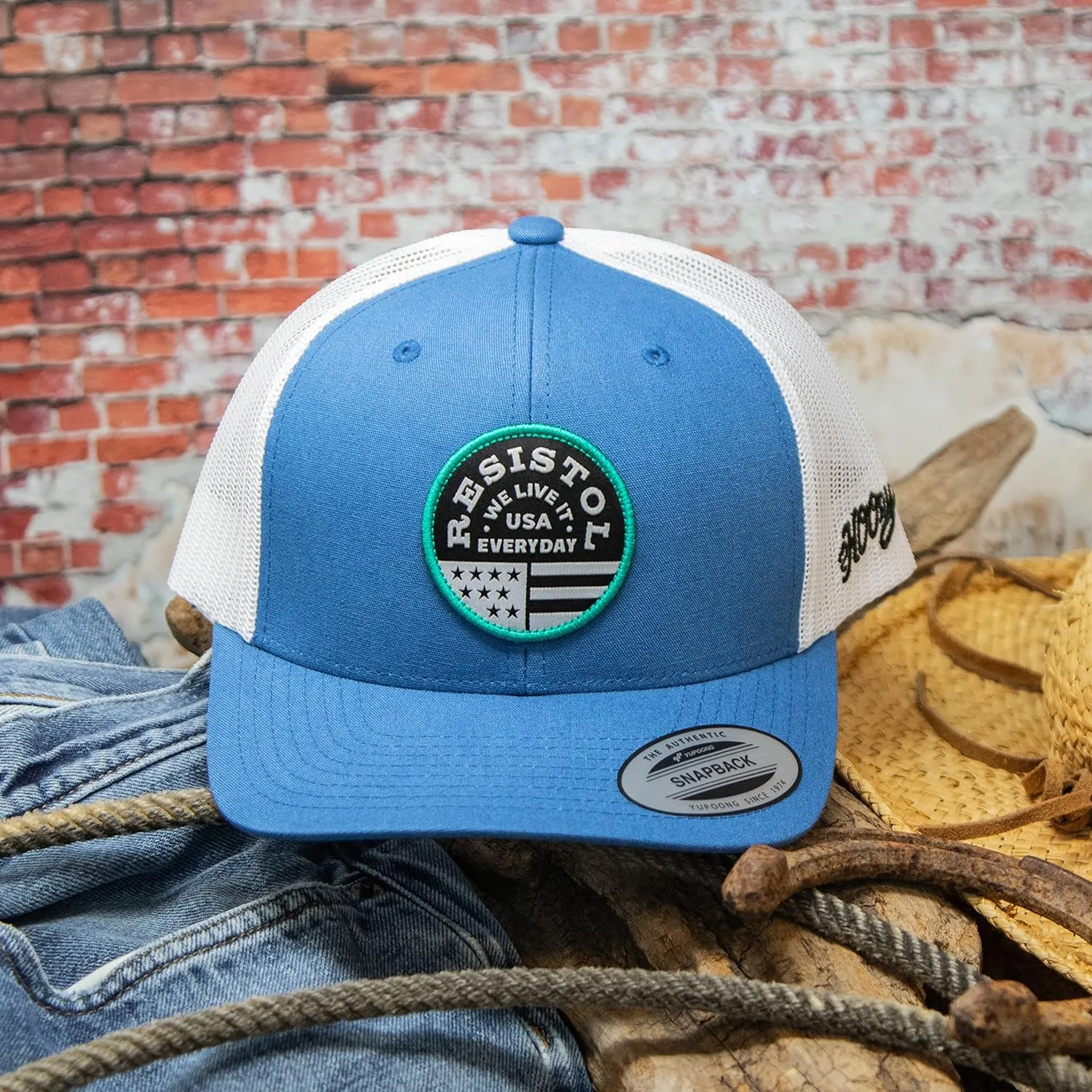 HOOEY Resistol Adjustable Snapback Hat