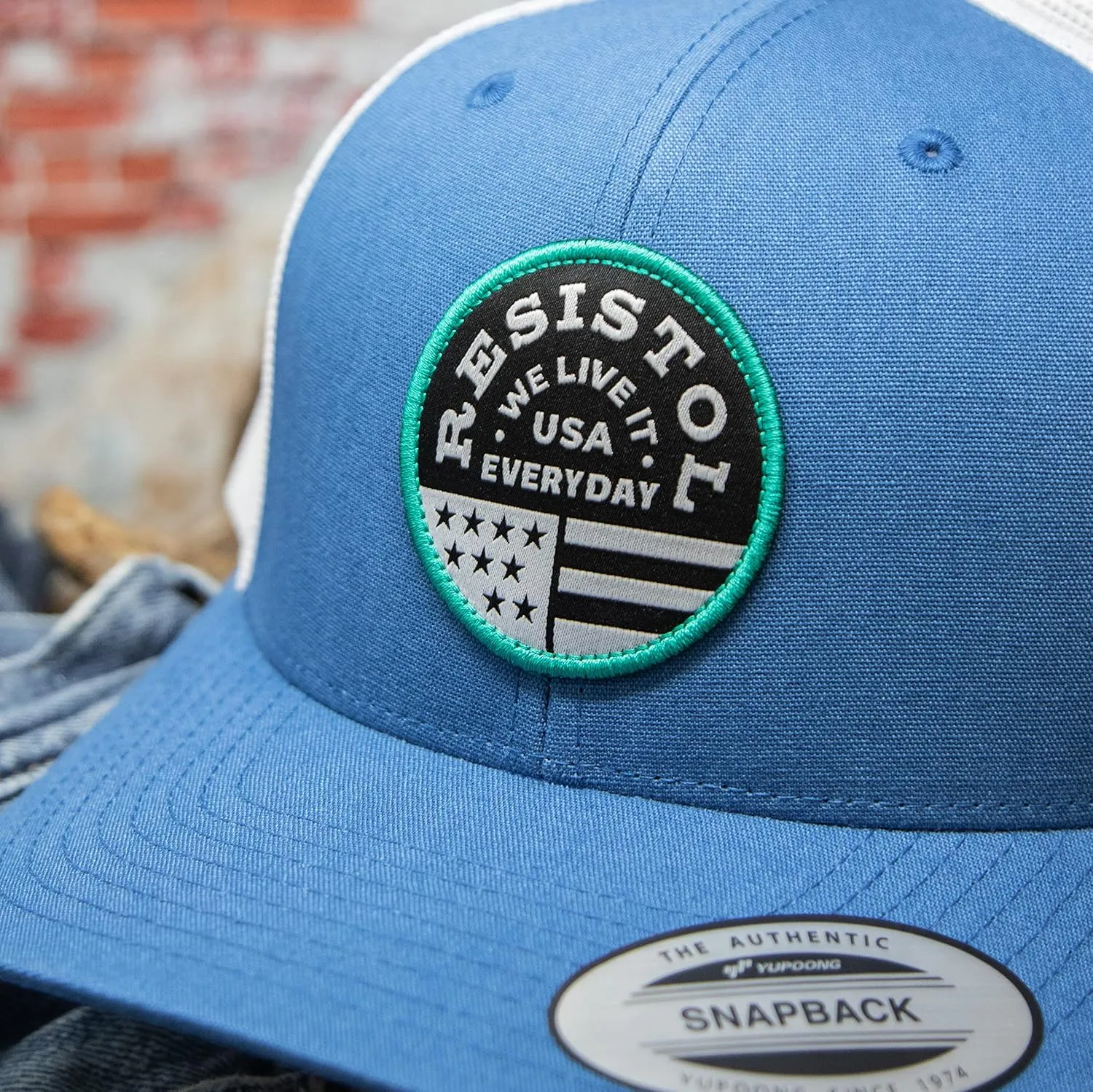 HOOEY Resistol Adjustable Snapback Hat