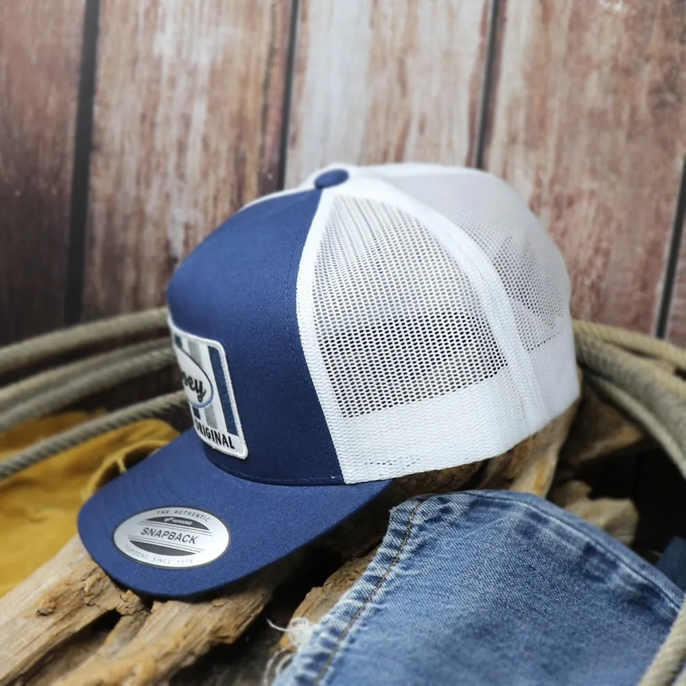HOOEY Sudan Adjustable Snapback Trucker Mesh Back Hat with Logo