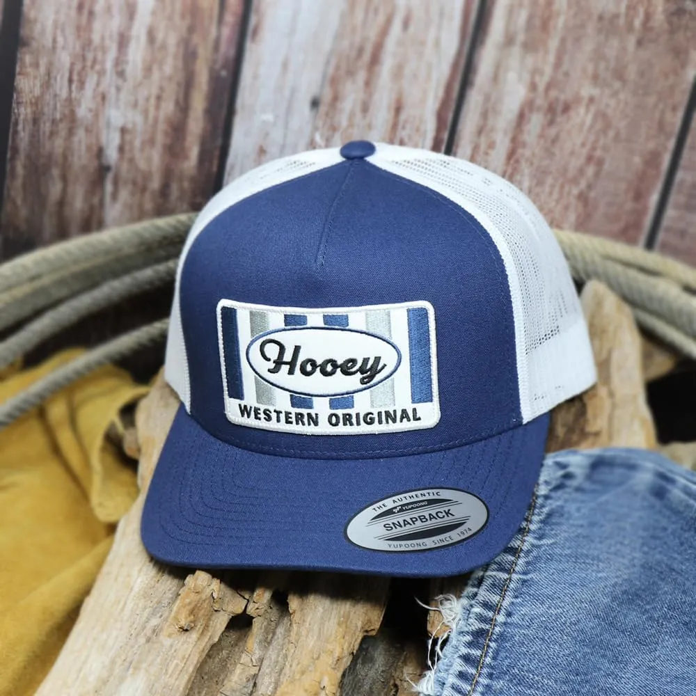 HOOEY Sudan Adjustable Snapback Trucker Mesh Back Hat with Logo