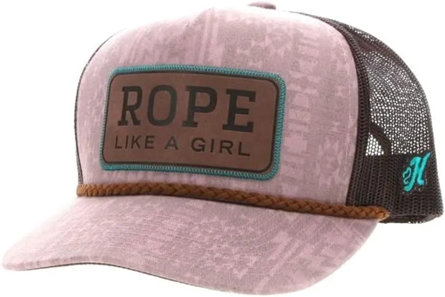 HOOEY Women's Rope Like a Girl Adjustable Snapback Hat