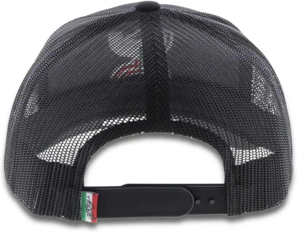 HOOEY Youth Boquillas 6 Panel Adjustable Snapback Trucker Mesh Back Hat