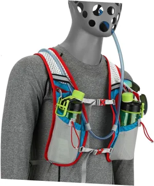 Hydration Backpack for Running Cycling Hiking 12l Outdoor Water Bottle Phone Key Pocket