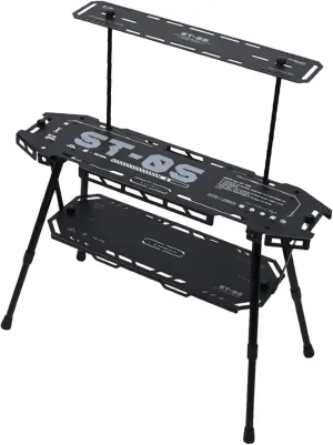 Igt Combination Table Folding Camping Table Portable Practical Folded Grill Table Skateboard Table for Outdoor BBQ Fishing RV