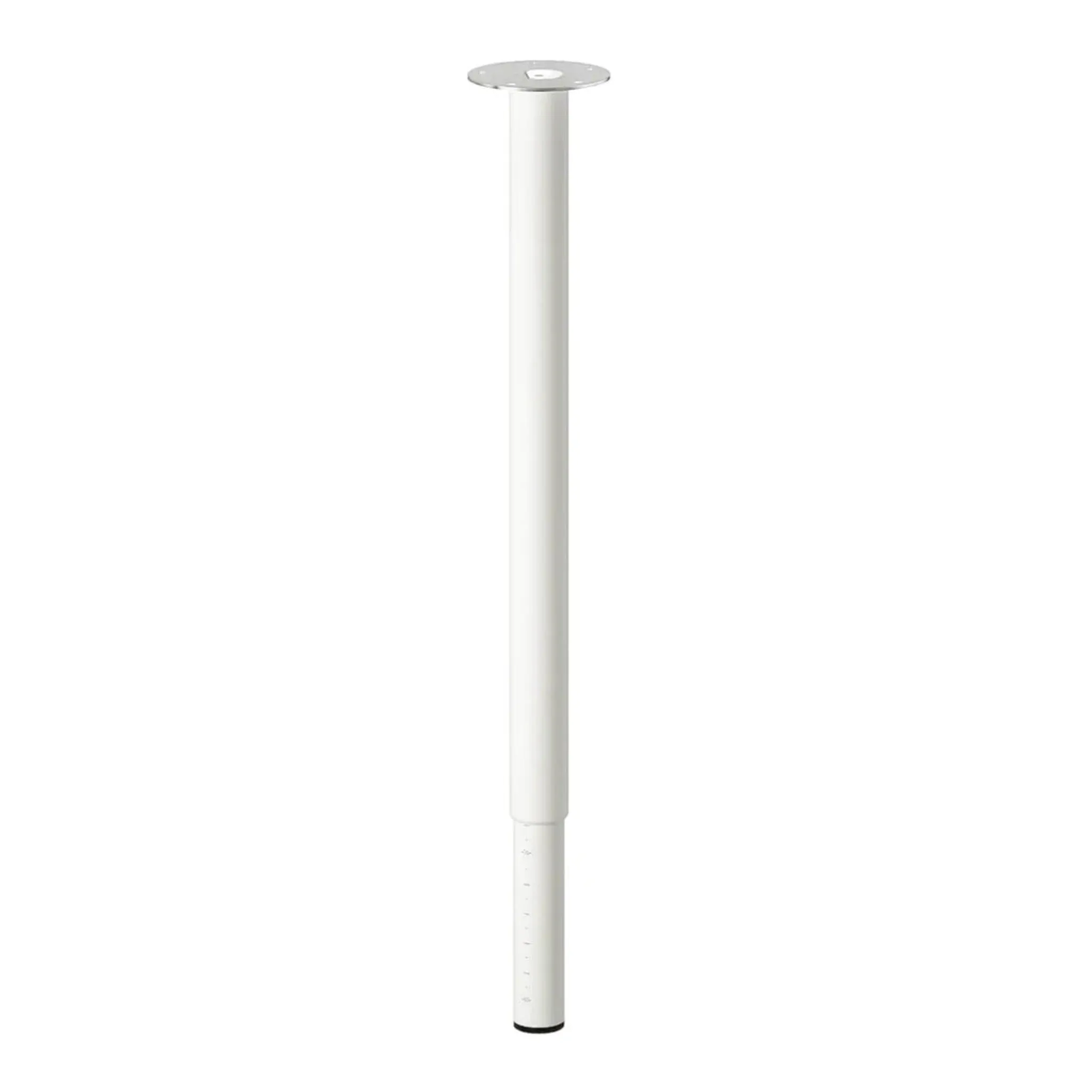 Ikea Olov Adjustable Pole Leg, 60-90cm, White