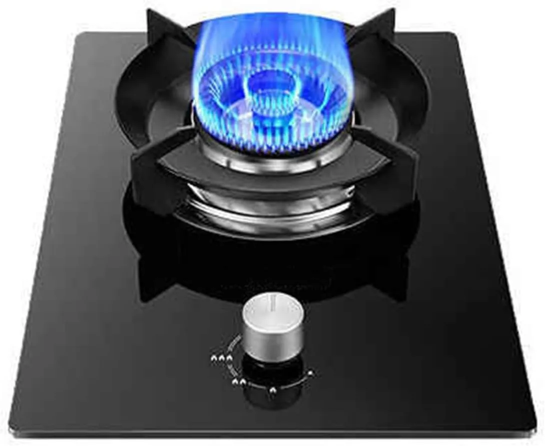 Indoor Portable Gas Stove,Table Top Cooker Single Burner Gas Hob,LPG Cooker,with Flame Failure Protection,Home Camping(LGP)