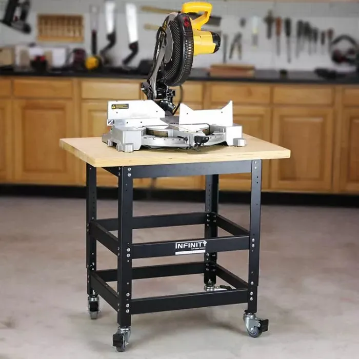 Infinity Tools Height Adjustable Heavy Duty Tool Stands